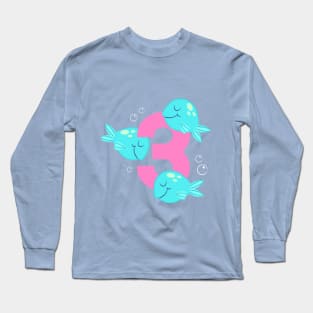 Mermaid Series: Number 3 Long Sleeve T-Shirt